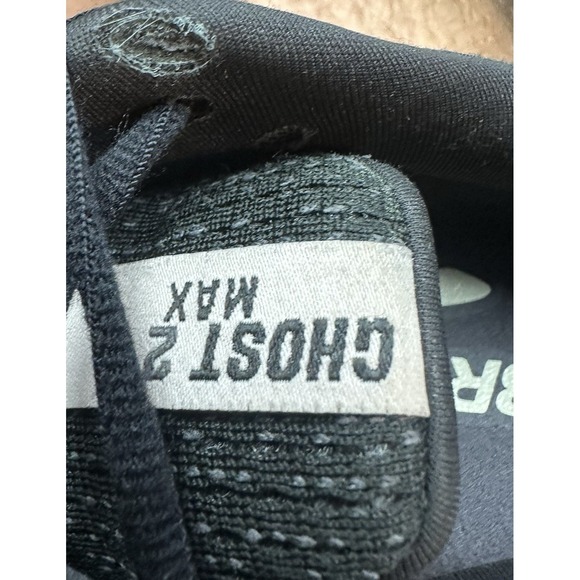 Brooks Ghost Max 2 Womens Size 9B 1204201B077 Black Running Shoes Sneakers Read - Picture 12 of 14